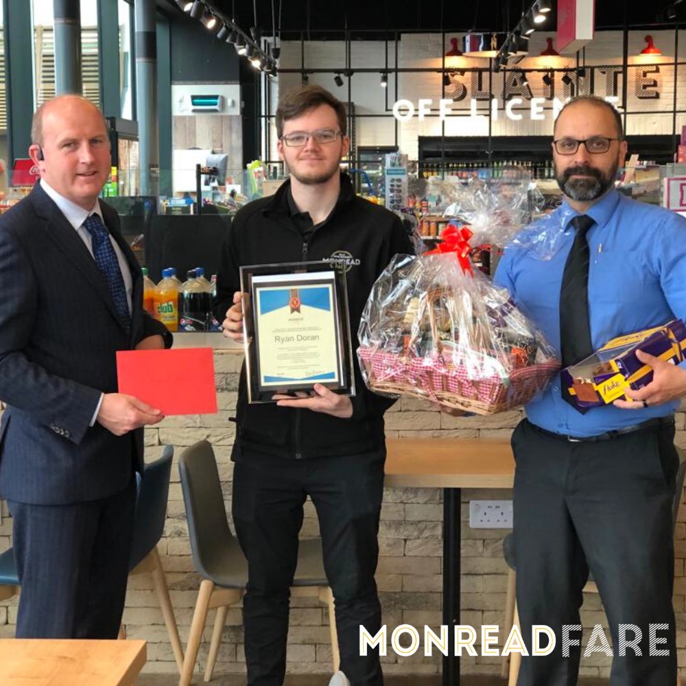 Ryan Dolan Monread Fare Employee of the Quarter